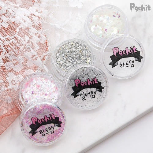 Pink Taem / Silver Team/ Heart Taem Glitter