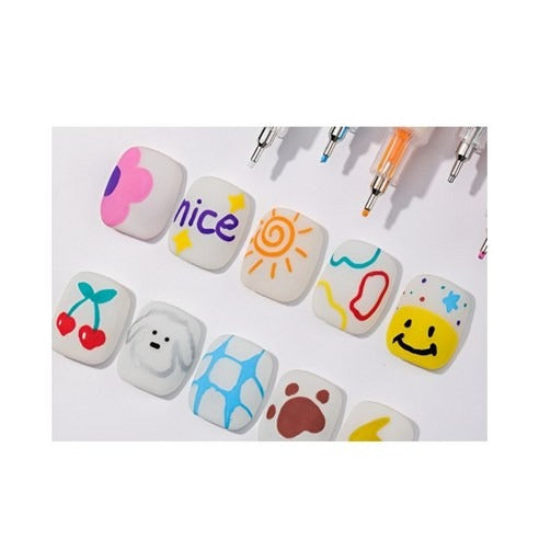 Nail Art Marker Set (12 Colors)