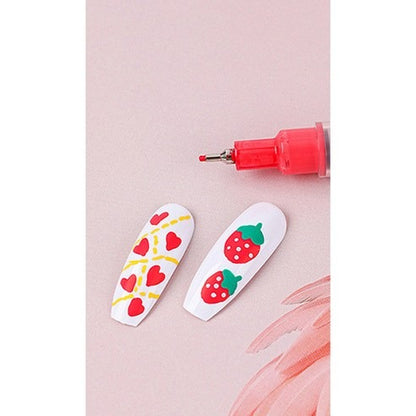 Nail Art Pen Set (12 Colors)