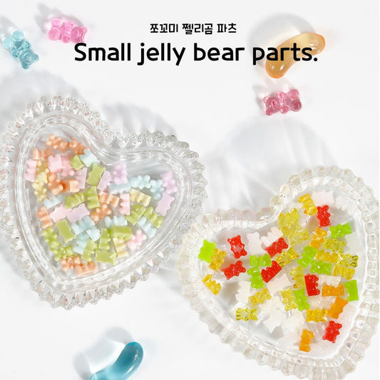 Small jelly bear parts (50 pieces)