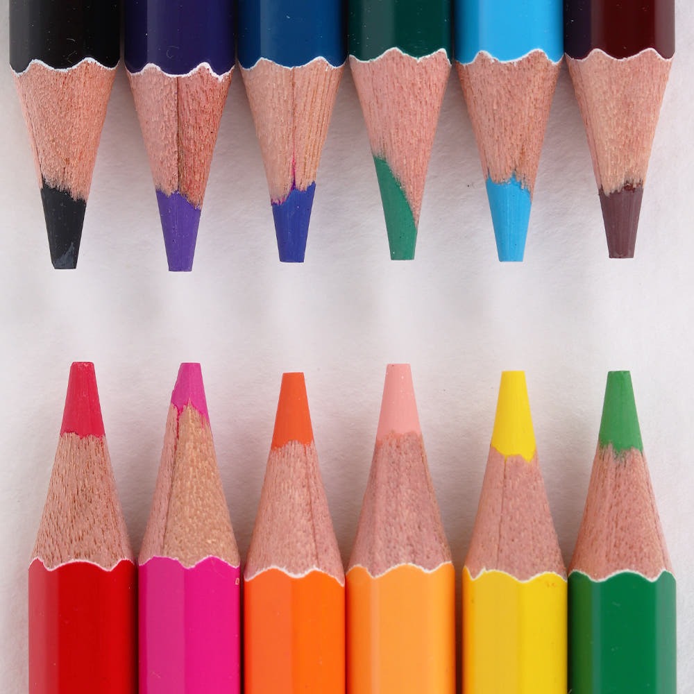 Oil-Based Color Pencil Set (12 Colors)