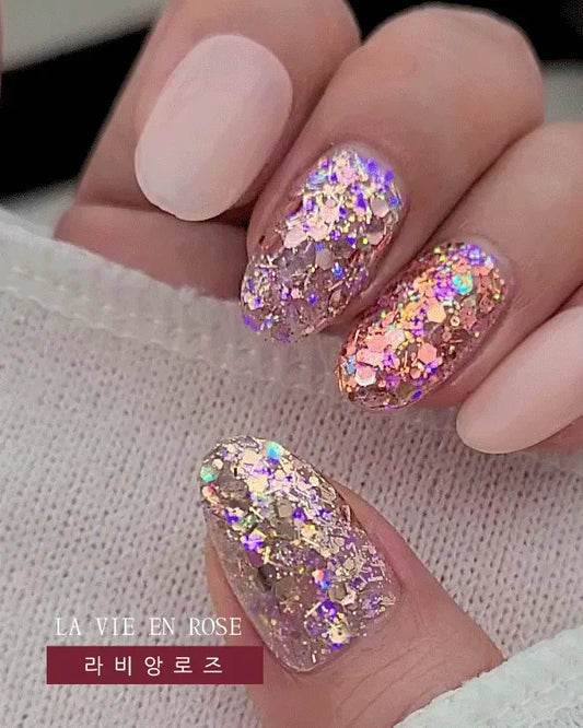 La vie en rose Nail Glitter