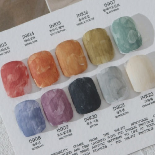 THE INK FIT FROTTAGE COLLECTION