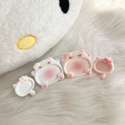 Chubby Kitty Nail Palette Ring
