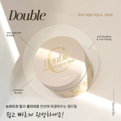 Double Non wipe top & clear 30g